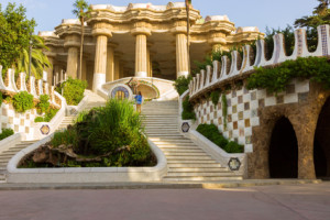 Antoni Gaudi in Barcelona, Spain.