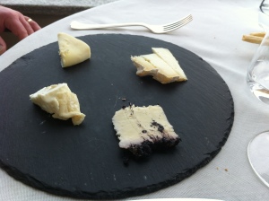 Mark's selection of Piemonte cheeses