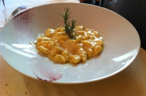 Mark's gnocchi with Castelmagno cheese